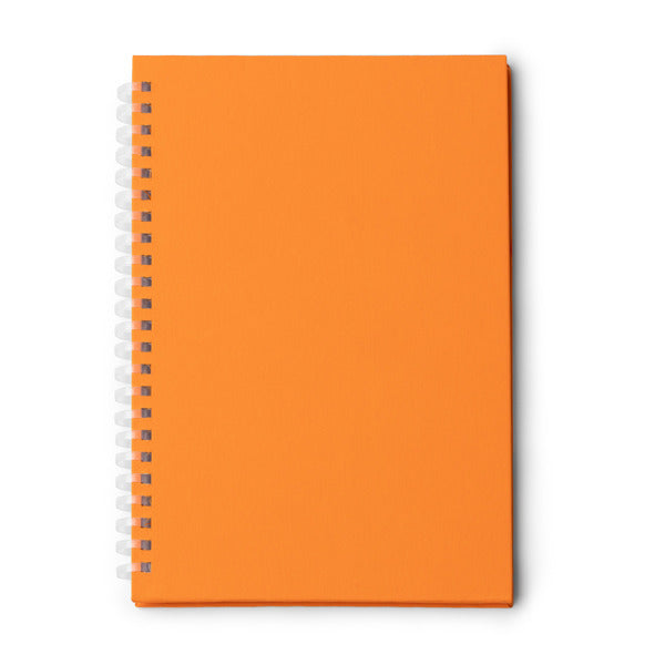 Stamina MISTROL RPET notebook A5 in orange - promotional merchandise printed with your company logo