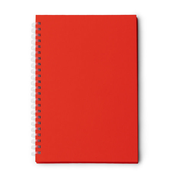 Stamina MISTROL RPET notebook A5 in red - promotional merchandise printed with your company logo