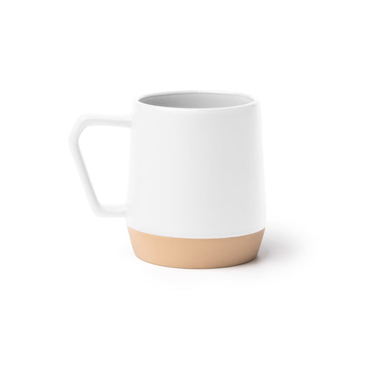 Stamina TIDAK Ceramic mug 320 ml in white - promotional merchandise printed with your company logo