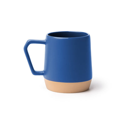 Stamina TIDAK Ceramic mug 320 ml in deep blue - promotional merchandise printed with your company logo