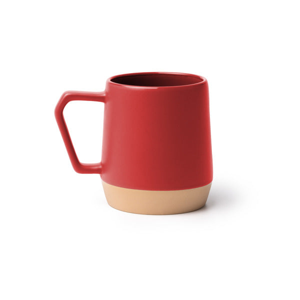 Stamina TIDAK Ceramic mug 320 ml in red - promotional merchandise printed with your company logo