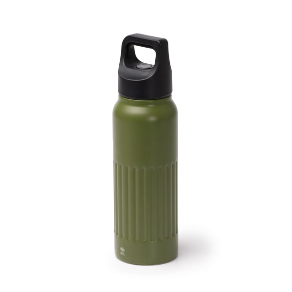 Stamina MORONI Recycled stainless steel thermal bottle in white - promotional merchandise printed with your company logo