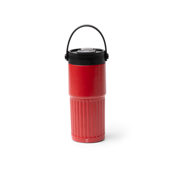 Stamina TUMBAT Recycled stainless steel thermal cup 600 ml in dark red - promotional merchandise printed with your company