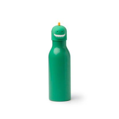 Stamina FLYN Stainless steel and PP thermal bottle 450 ml in fern green - promotional merchandise printed with your company