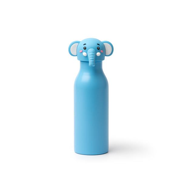 Stamina FLYN Stainless steel and PP thermal bottle 450 ml in light royal - promotional merchandise printed with your company