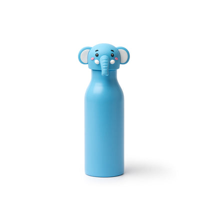 Stamina FLYN Stainless steel and PP thermal bottle 450 ml in light royal - promotional merchandise printed with your company