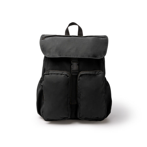 Stamina KABUKI Soft nylon drawstring bag in black - promotional merchandise printed with your company logo