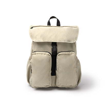 Stamina KABUKI Soft nylon drawstring bag in beige - promotional merchandise printed with your company logo