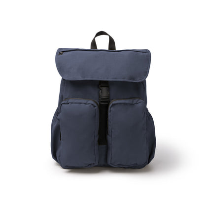Stamina KABUKI Soft nylon drawstring bag in navy blue - promotional merchandise printed with your company logo