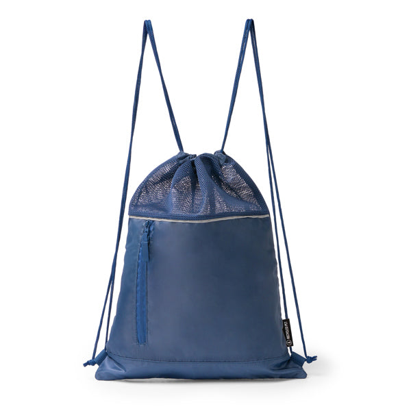 Stamina MASKOT 210D RPET drawstring bag in royal blue - promotional merchandise printed with your company logo
