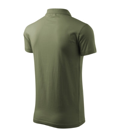 MALFINI SINGLE J. Men's polo shirt in khaki - promotional clothing printed with your company logo