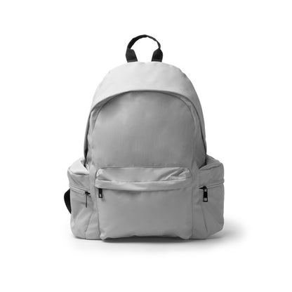 Stamina HURLEY 420D recycled nylon backpack in grey - promotional merchandise printed with your company logo