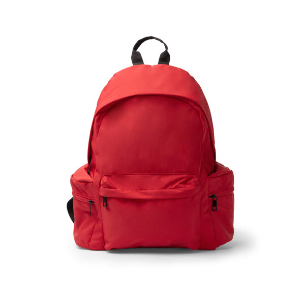 Stamina HURLEY 420D recycled nylon backpack in red - promotional merchandise printed with your company logo