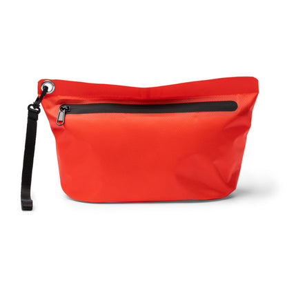 Stamina CRAVIT 210T polyester ripstop toiletry bag in red - promotional merchandise printed with your company logo