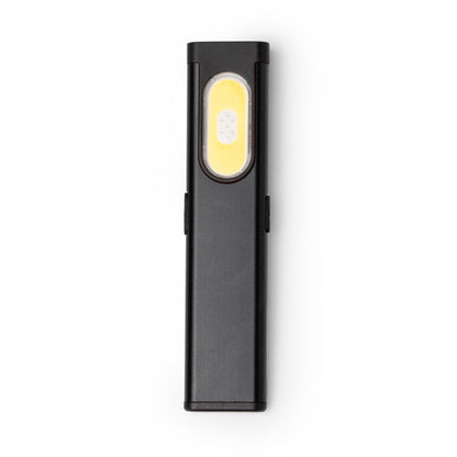 Stamina ZABALA Aluminum torch in black - promotional merchandise printed with your company logo
