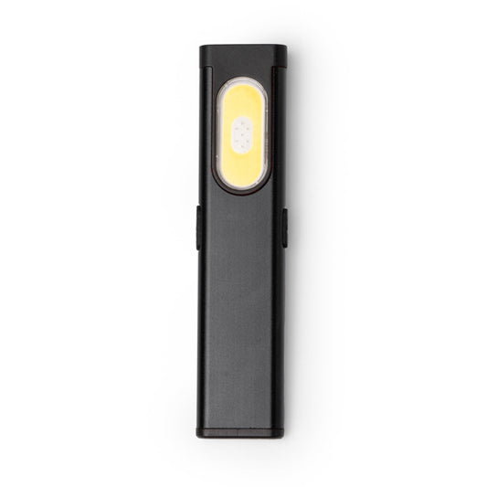 Stamina ZABALA Aluminum torch in black - promotional merchandise printed with your company logo