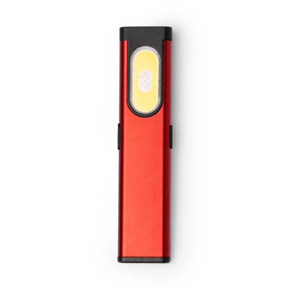 Stamina ZABALA Aluminum torch in red - promotional merchandise printed with your company logo