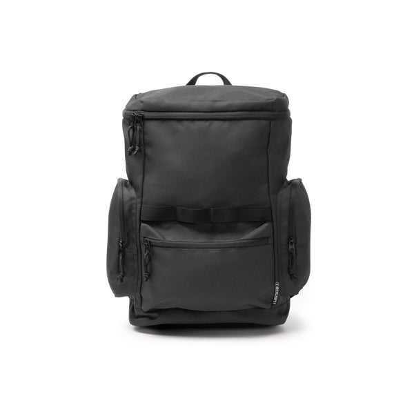 Stamina CAMERON 600D RPET backpack in black - promotional merchandise printed with your company logo