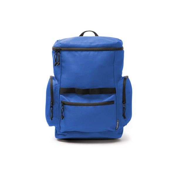 Stamina CAMERON 600D RPET backpack in royal blue - promotional merchandise printed with your company logo