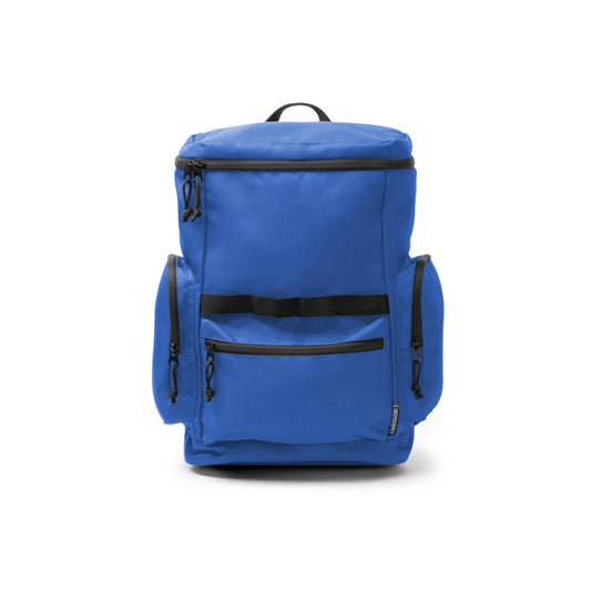 Stamina CAMERON 600D RPET backpack in royal blue - promotional merchandise printed with your company logo