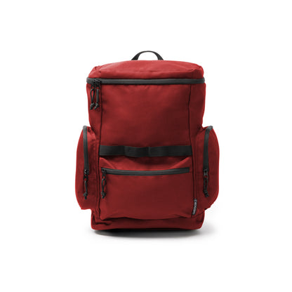 Stamina CAMERON 600D RPET backpack in red - promotional merchandise printed with your company logo