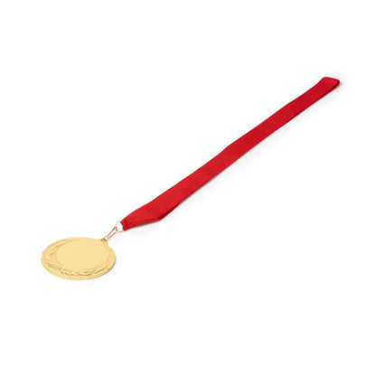 Stamina DRESEL Metal medal in white - promotional merchandise printed with your company logo