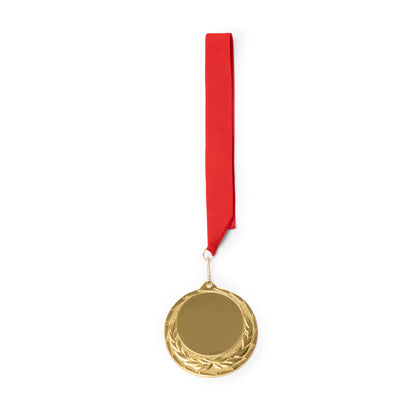 Stamina DRESEL Metal medal in red - promotional merchandise printed with your company logo