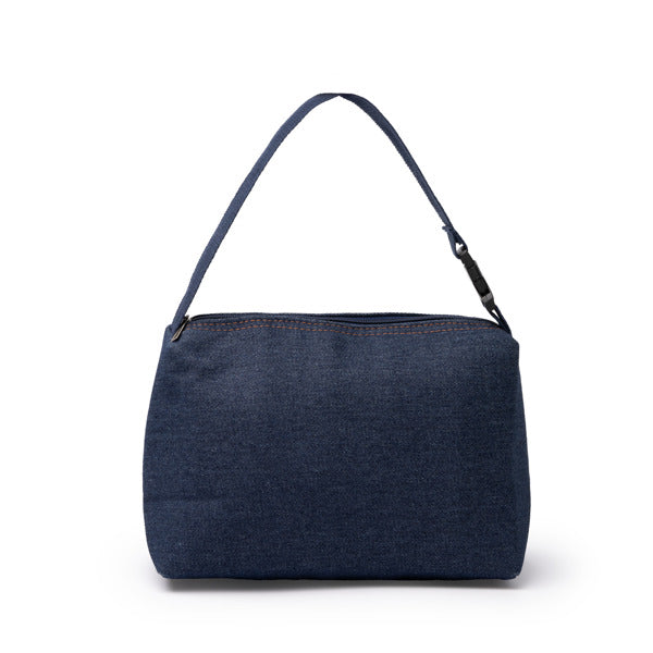 Stamina PEPUX Recycled denim cooler bag in blue jeans - promotional merchandise printed with your company logo