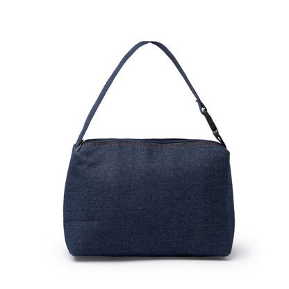 Stamina PEPUX Recycled denim cooler bag in blue jeans - promotional merchandise printed with your company logo