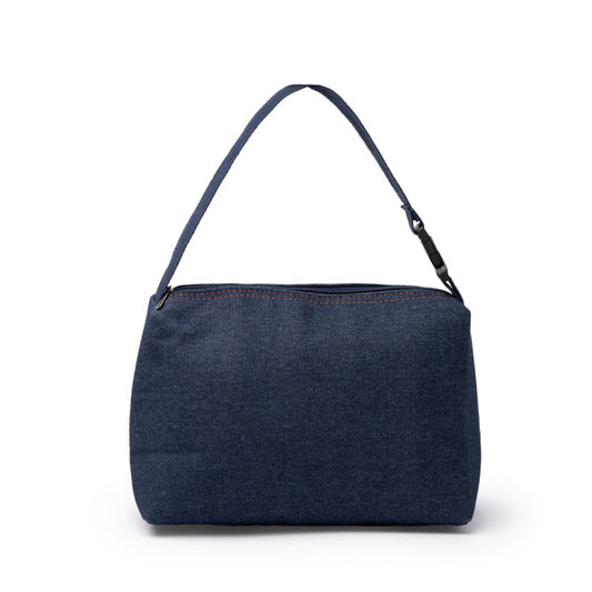 Stamina PEPUX Recycled denim cooler bag in blue jeans - promotional merchandise printed with your company logo