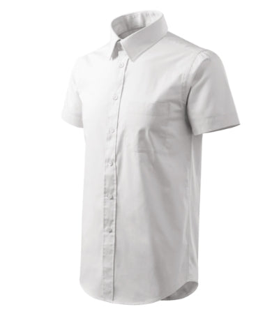 MALFINI CHIC Men's shirt in white - promotional clothing printed with your company logo