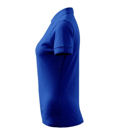 MALFINI PIQUE POLO Women's polo shirt in royal blue - promotional clothing printed with your company logo