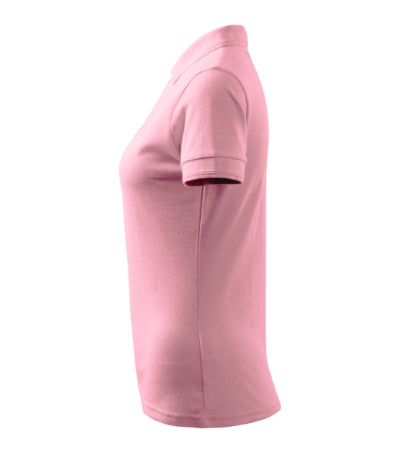 MALFINI PIQUE POLO Women's polo shirt in pink - promotional clothing printed with your company logo