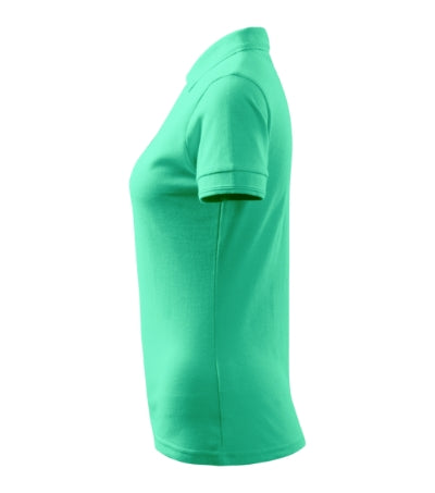 MALFINI PIQUE POLO Women's polo shirt in mint - promotional clothing printed with your company logo