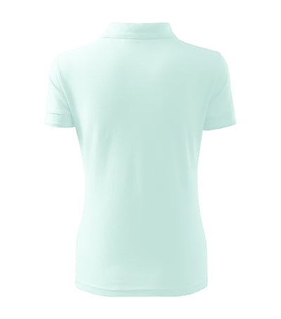 MALFINI PIQUE POLO Women's polo shirt in frost - promotional clothing printed with your company logo
