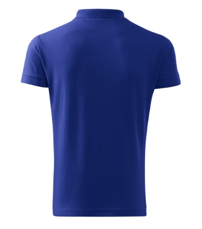 MALFINI COTTON Men's polo shirt in royal blue - promotional clothing printed with your company logo