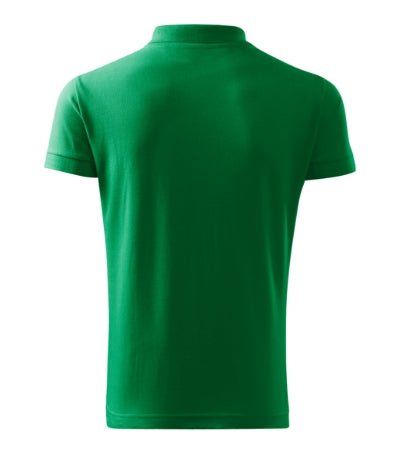 MALFINI COTTON Men's polo shirt in kelly green - promotional clothing printed with your company logo