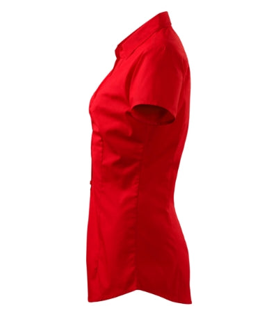 MALFINI CHIC Women's shirt in red - promotional clothing printed with your company logo