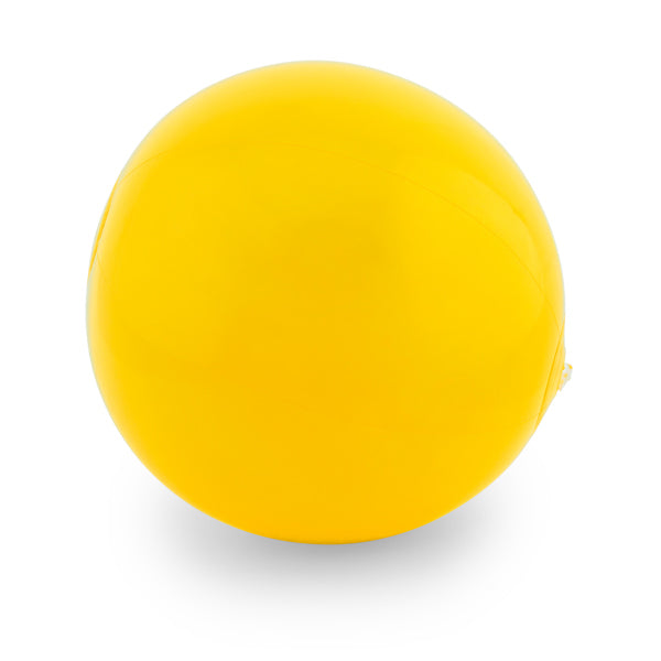 Stamina SAONA PVC inflatable ball in yellow - promotional merchandise printed with your company logo