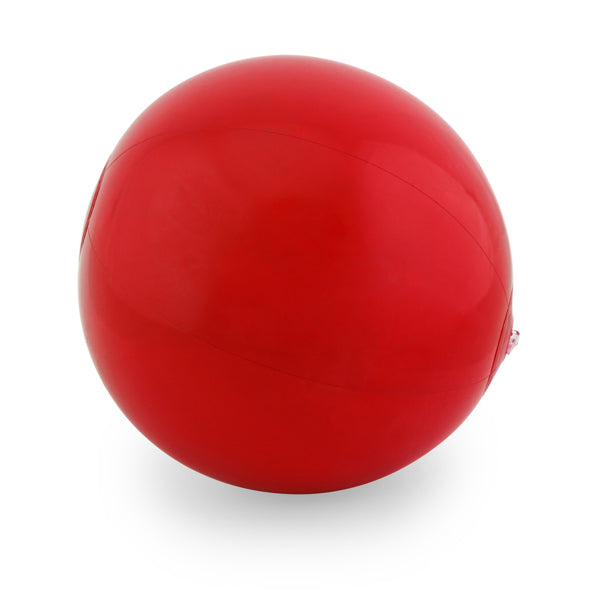 Stamina SAONA PVC inflatable ball in red - promotional merchandise printed with your company logo