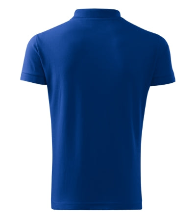 MALFINI COTTON HEAVY Men's polo shirt in royal blue - promotional clothing printed with your company logo