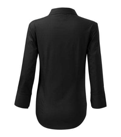 MALFINI STYLE Women's shirt in black - promotional clothing printed with your company logo