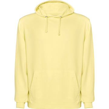 ROLY KENIA Unisex hoodie in sweet yellow wash - promotional clothing printed with your company logo