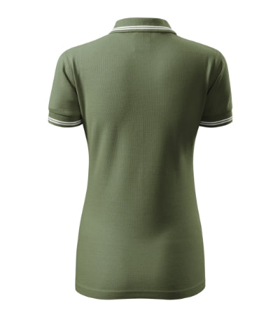 MALFINI URBAN Women's polo shirt in khaki - promotional clothing printed with your company logo