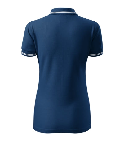 MALFINI URBAN Women's polo shirt in midnight blue - promotional clothing printed with your company logo