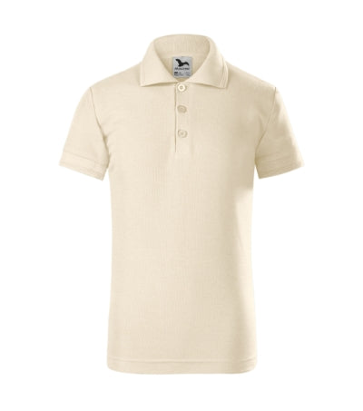 MALFINI PIQUE POLO Kids' polo shirt in almond - promotional clothing printed with your company logo