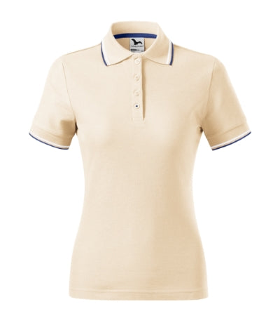 MALFINI FOCUS Women's polo shirt in almond - promotional clothing printed with your company logo