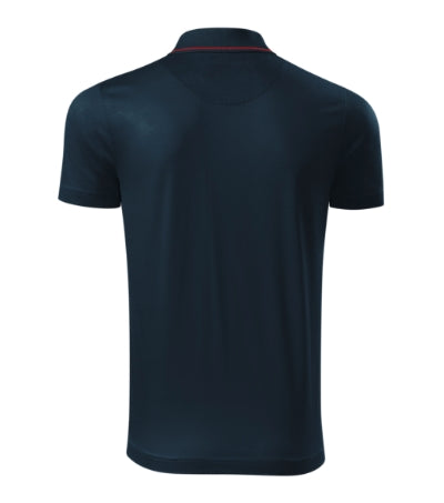 MALFINI Premium GRAND Men's polo shirt in navy blue - promotional clothing printed with your company logo
