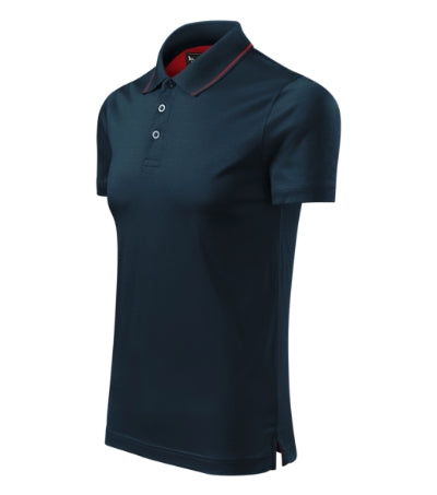 MALFINI Premium GRAND Men's polo shirt in navy blue - promotional clothing printed with your company logo