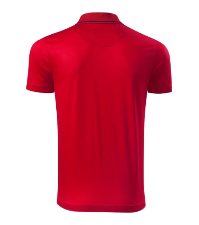 MALFINI Premium GRAND Men's polo shirt in formula red - promotional clothing printed with your company logo
